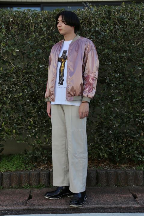 doublet GRADATION CHAOS EMBROIDERY BLOUSON(21SS11BL117) style.2021.1.31.
