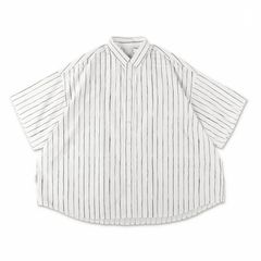 S.F.C 26SS エスエフシー C/N STRIPE SS SHIRT(SFCSS26S08)White☆3月20日(金)発売！