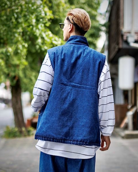 Stripes For Creative WORKER DENIM VEST スタイル9月21日新作発売！