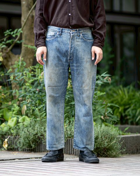 A.PRESSE No.37 Washed Wide Denim Pants 7月17日(土)新作発売！