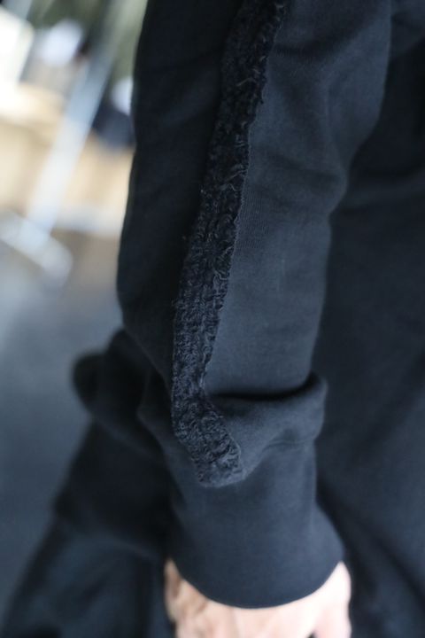 COMME des GARCONS HOMME 綿裏毛製品洗いスウェットスタイル.2025.9.5.