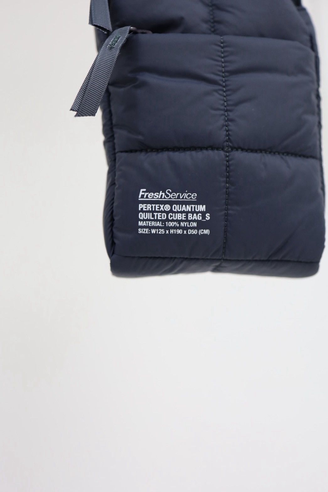 フレッシュサービス 26AW PERTEX® QUANTUM QUILTED CUBE BAG_S(FSP263-90020)D. GRAY☆10月17日(土)新作発売！