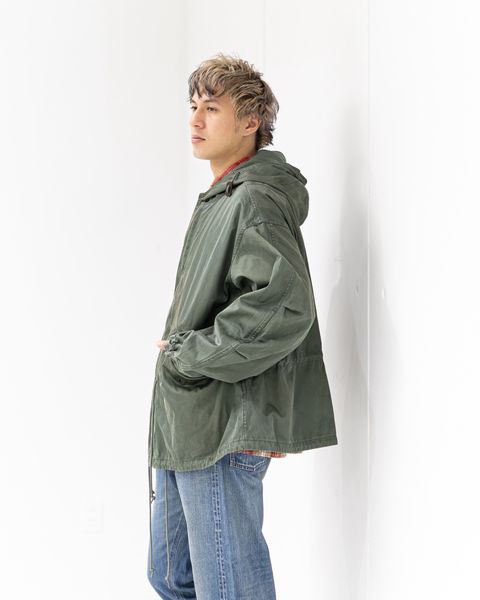 A.PRESSE 新作Vintage Silk Hoodie Jacket 1月24日(土)新作発売！