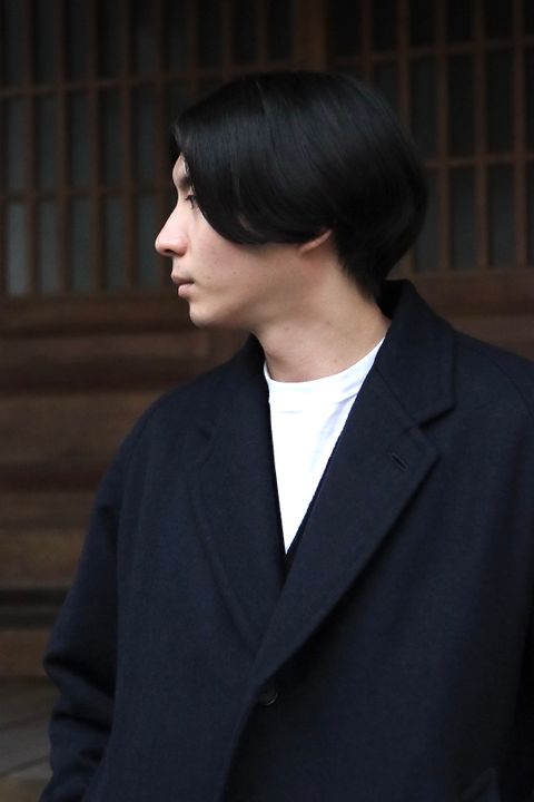 A.PRESSE Chester Coat(21AAP-01-03H)NAVY style