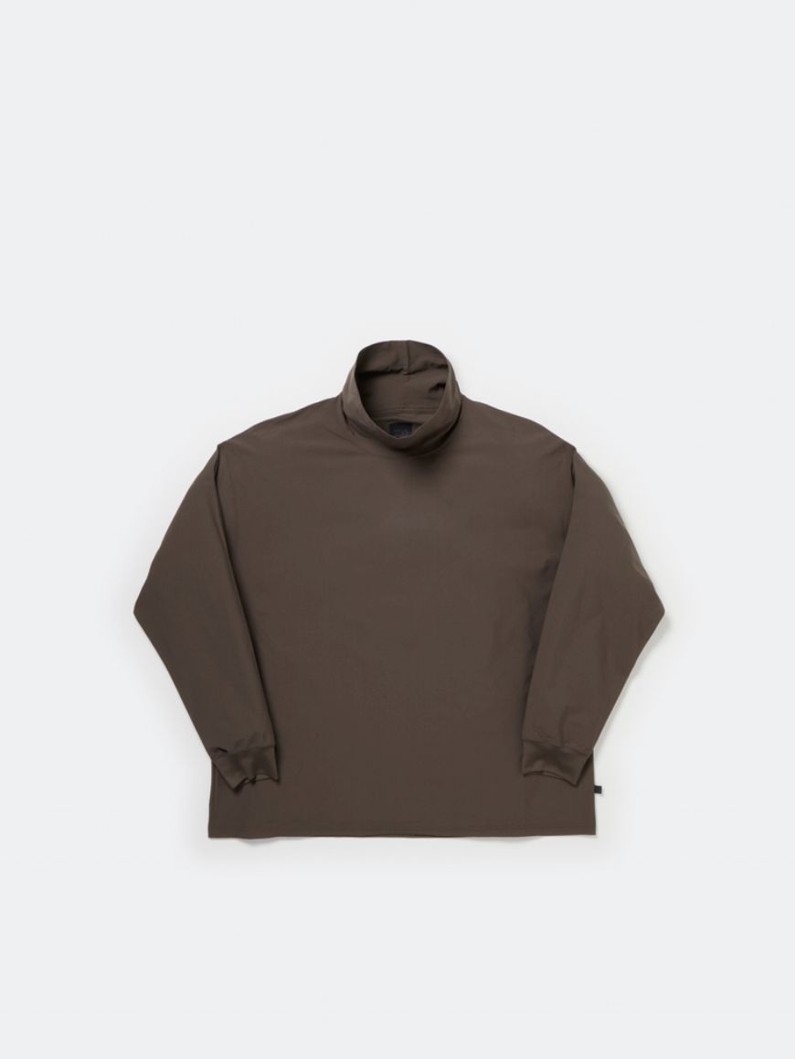 DAIWA PIER39 25FW TECH TURTLE NECK L/S(BE-36025W)BROWNKAHKI