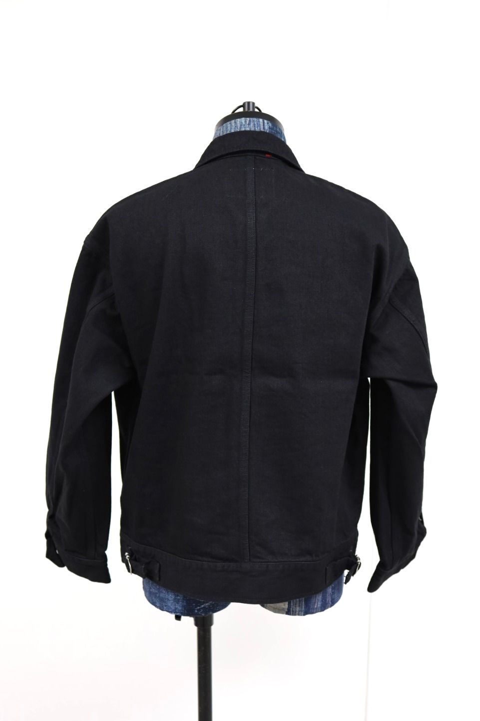 グラフペーパー Selvage Denim Zip Jacket(GU261-20056RB) BLACK_WASHED★1月24日(土)発売！