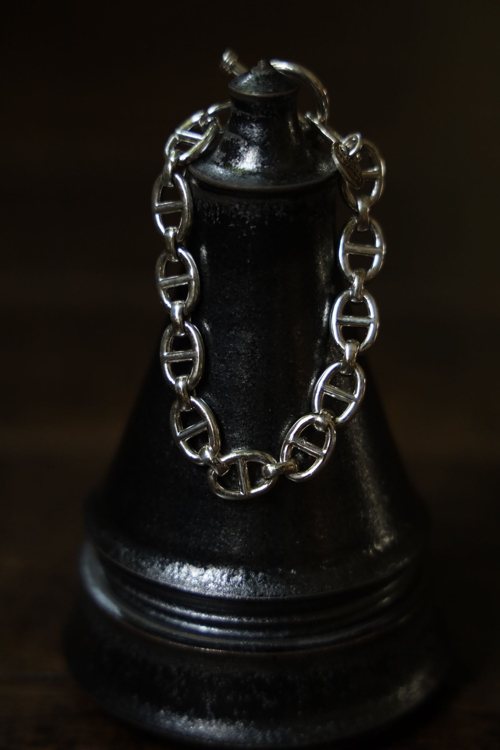 XOLO JEWELRY ショロジュエリー / Anchor Link Bracelet-10mm-(XOB102)SILVER925☆6月17日(火)再入荷！