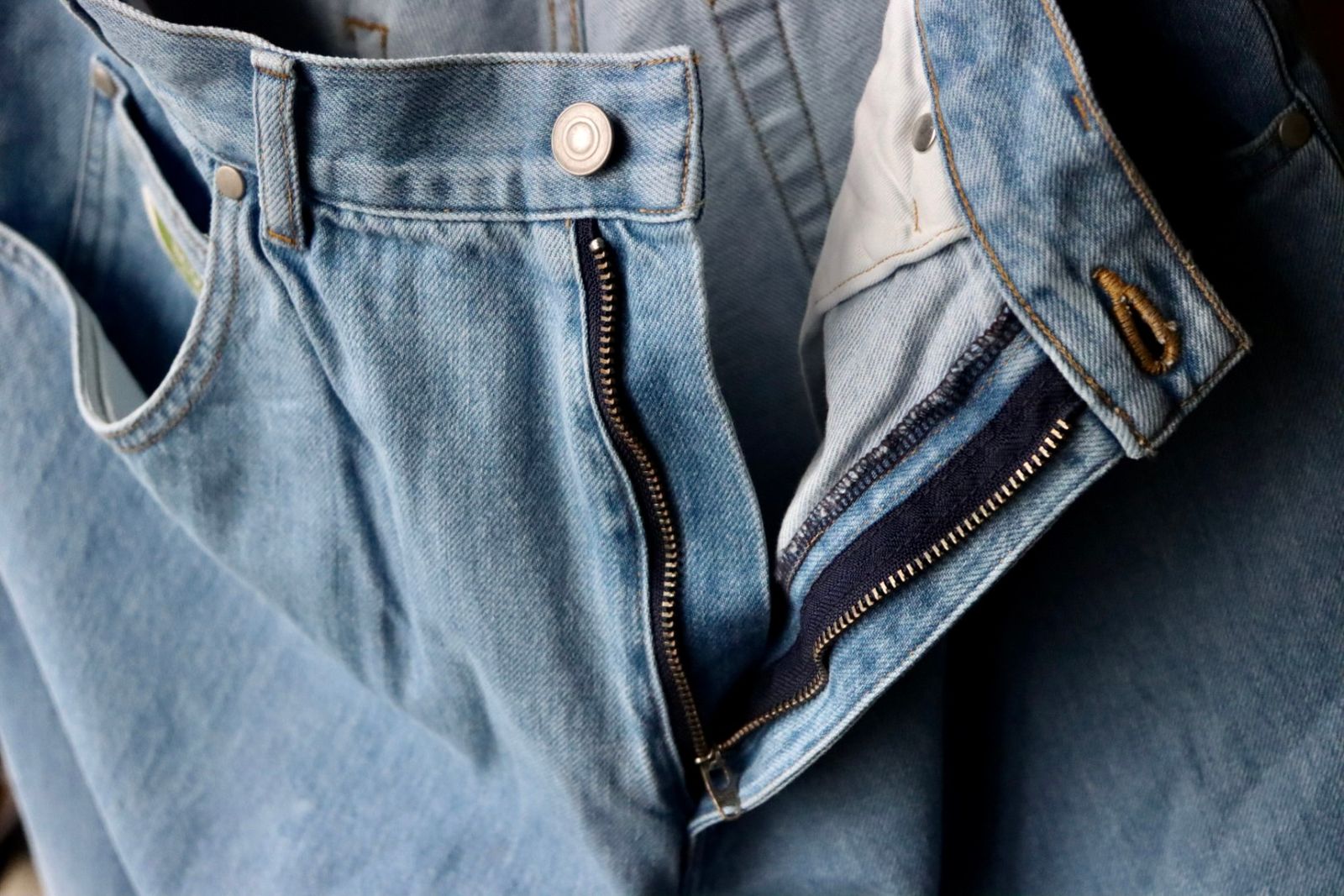 セダンオールパーパス SS24 Oval Logo Denim Pant(SD24S-PT01)Summer Indigo