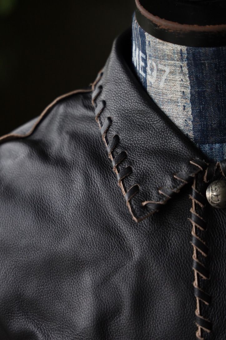 BOW WOW 25FWバウワウ BRAIDED LEATHER COVERALL(BW252-BLC) BLACK★9月20日(土)発売！