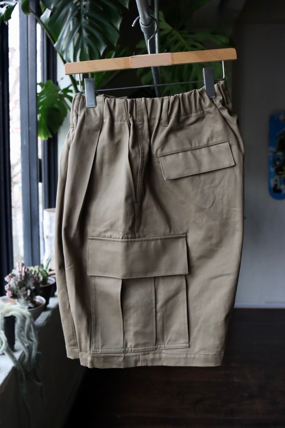 イズネス23SSショーツ BALLOON EZ CARGO SHORTS(1005SSPT04)BEIGE☆3月10日発売！
