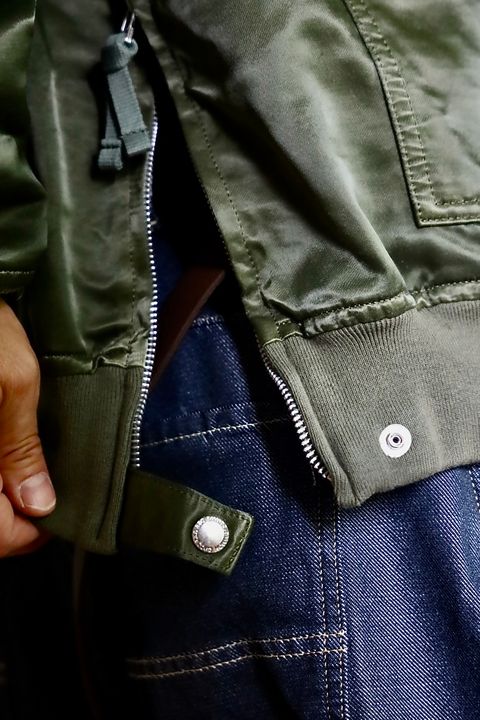 COMME des GARCONS HOMME 26FW ナイロンツイル製品染ミリタリーブルゾンスタイル