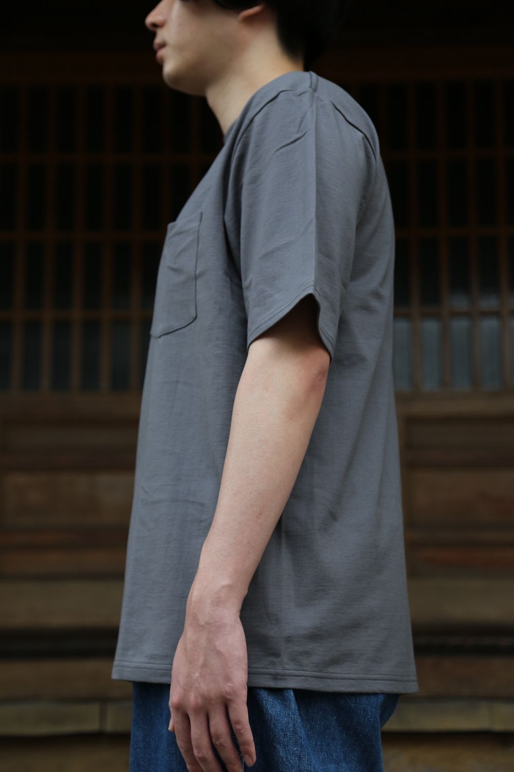 Graphpaper 2-Pack S/S Pocket Tee style.2021.5.15.