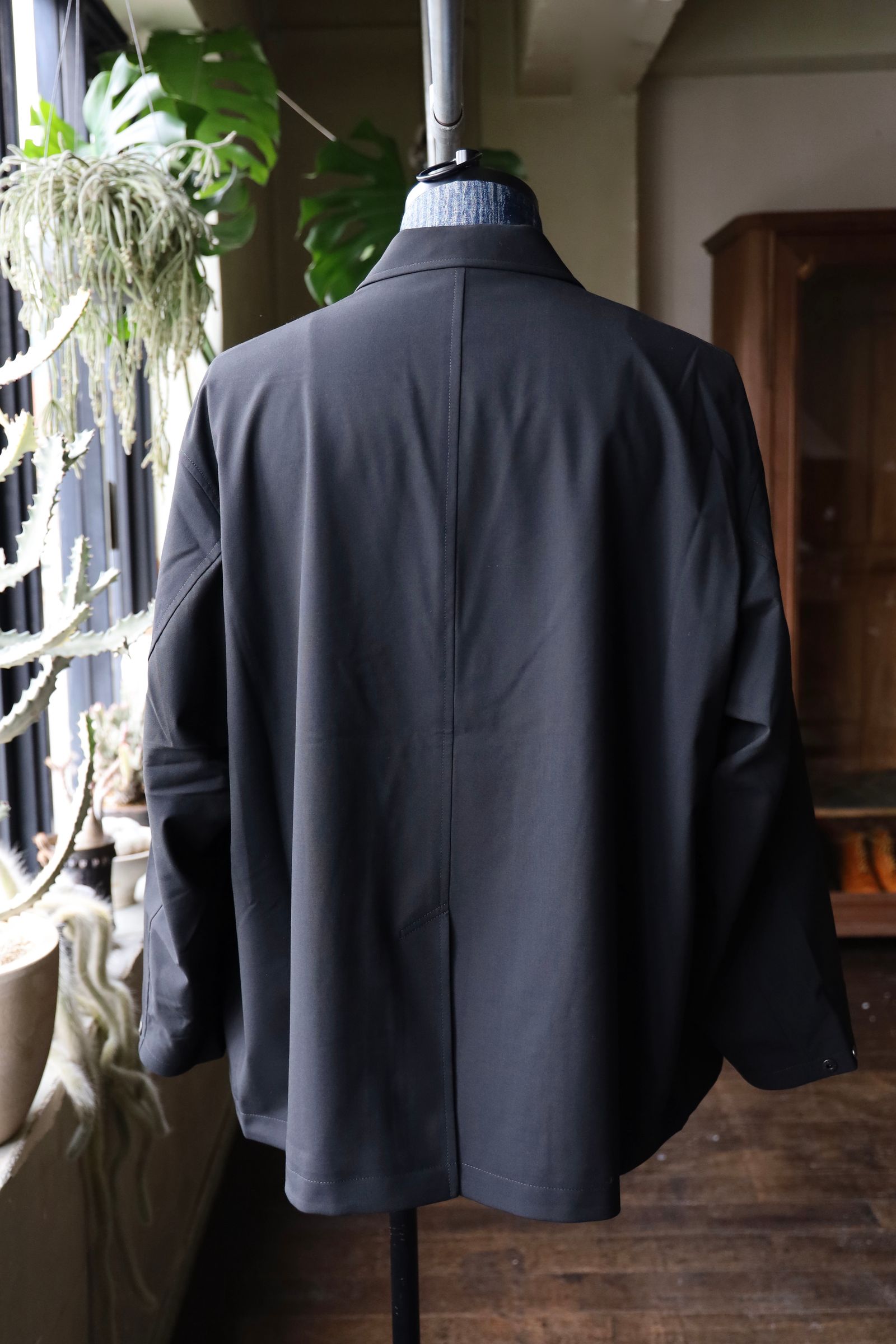 フレッシュサービス WOOLY CLOTH DOUBLE JACKET(FSC251-20106)BLACK