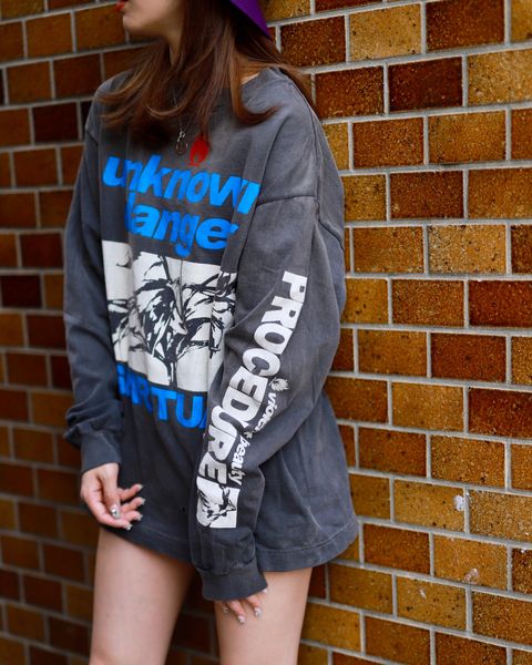 ©SAINT M×××××× セントマイケル23SS LS TEE UNKNOWNスタイル