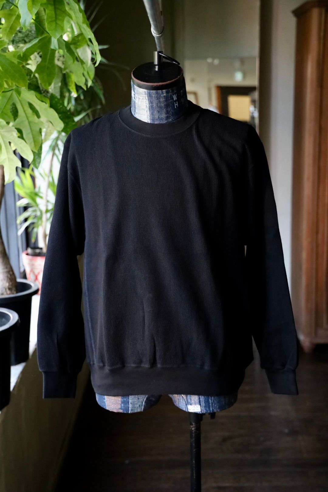 blurhms Mens 25FW Rough&Smooth Thermal P/O(bROOTS24F29F25)Black☆8月29日(金)新作発売！