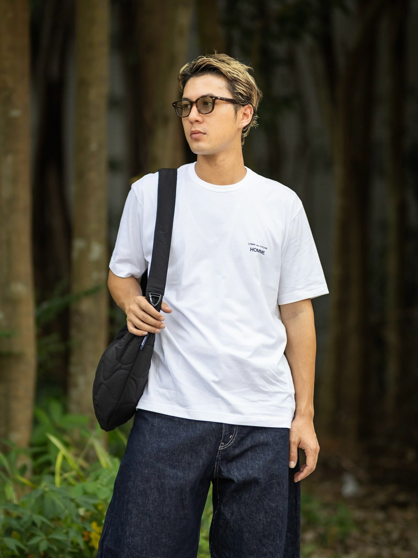 COMME des GARCONS HOMME ロゴプリントTシャツ 8月7日(土)新作発売！
