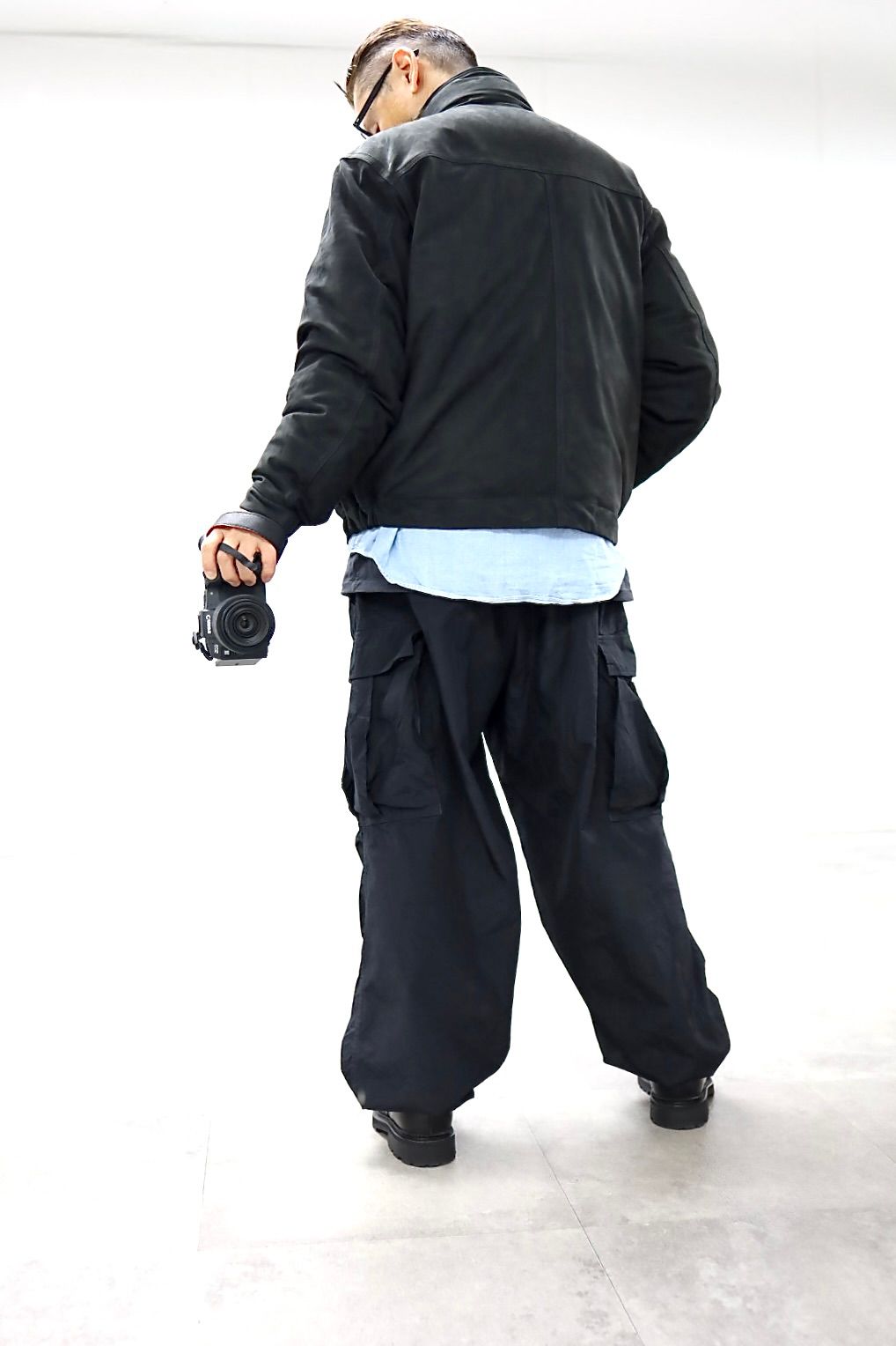 アプレッセ 2025 STYLE2 Nubuck Leather Down Jacket(25AAP-01-01)BLACK☆11月8日(土)発売！