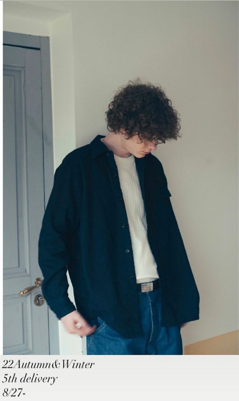 A.PRESSE - アプレッセ22FW CPO Shirt(22AAP-02-12M)NAVY | mark