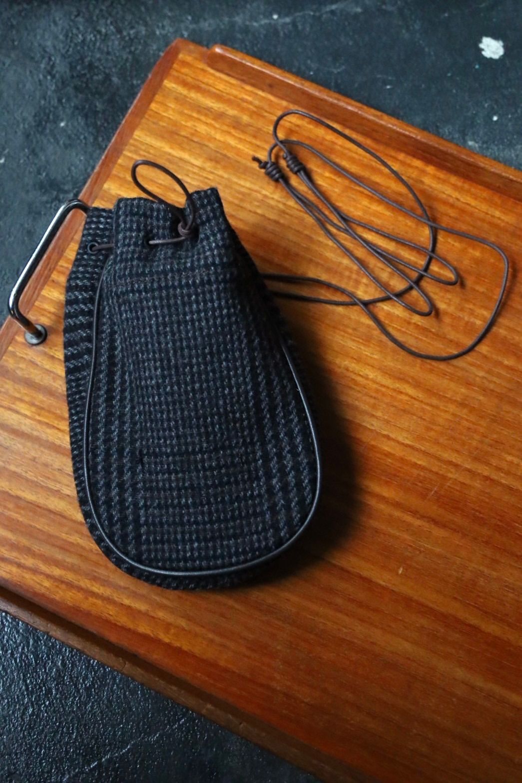 エンダースキーマ 25SA バッグtweed senzu bag(xu-b-snz)brown