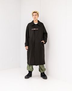YOKE Melton Big Balmaccan Coat (BROWN)10月11日(土)新作発売！