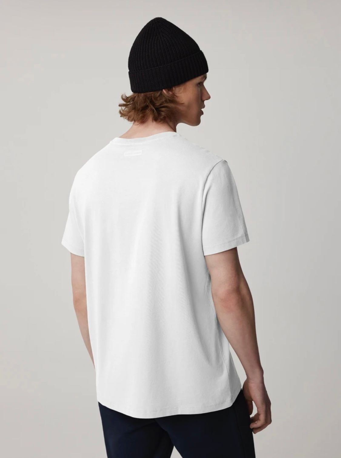 CANADA GOOSE - カナダグース EMERSEN CREW NECK T-SHIRT(1420M) WHITE