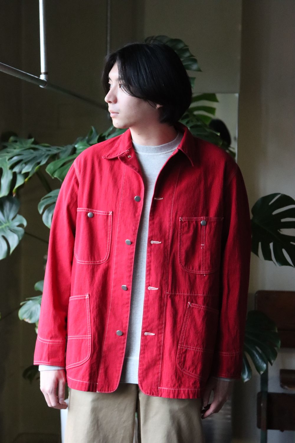 A.PRESSE Coverall Jacket(22SAP-01-05M) style.2022.2.12. | 2240 | mark