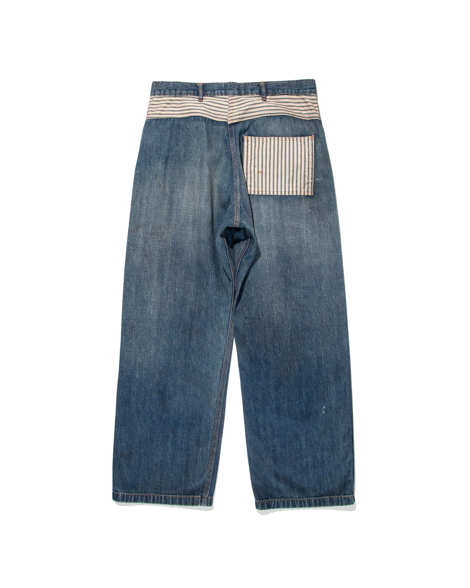 BOW WOW 25FWバウワウ LAPD PRISONER DENIM PANTS AGED(BW252-LPDPA)AGED INDIGO★8月30日(土)11:00発売！