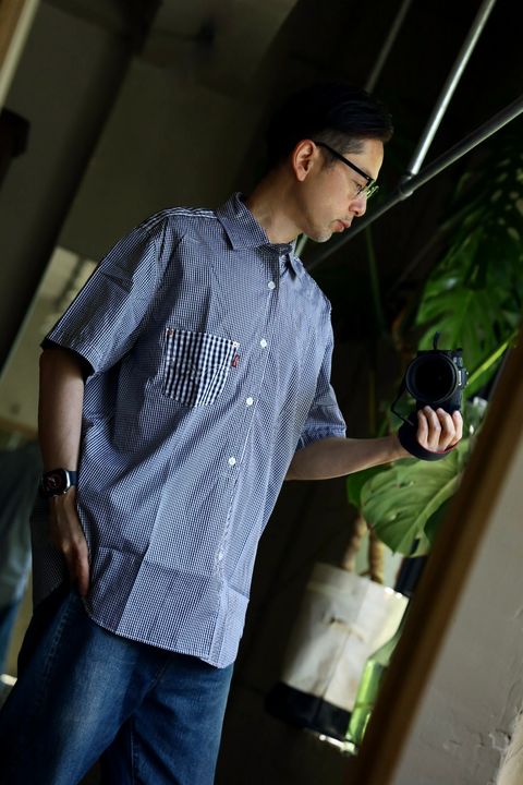 eYe JUNYA WATANABE MAN 24SS Levi's Wネームチェックシャツスタイル