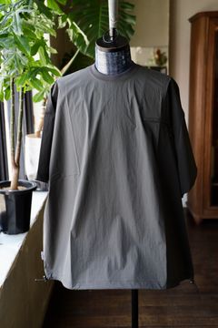 S.F.C 25SS エスエフシー TECH POCKET NYLON SS TEE(SFCSS25S07)D Grey☆3月29日(土)発売！