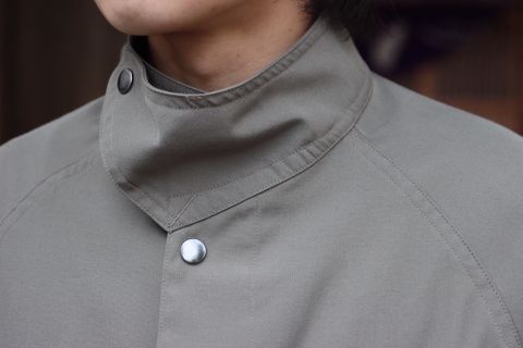 YOKE DESERT STORM OVERCOAT(YK21AW0239C) style. 2021.09.27.