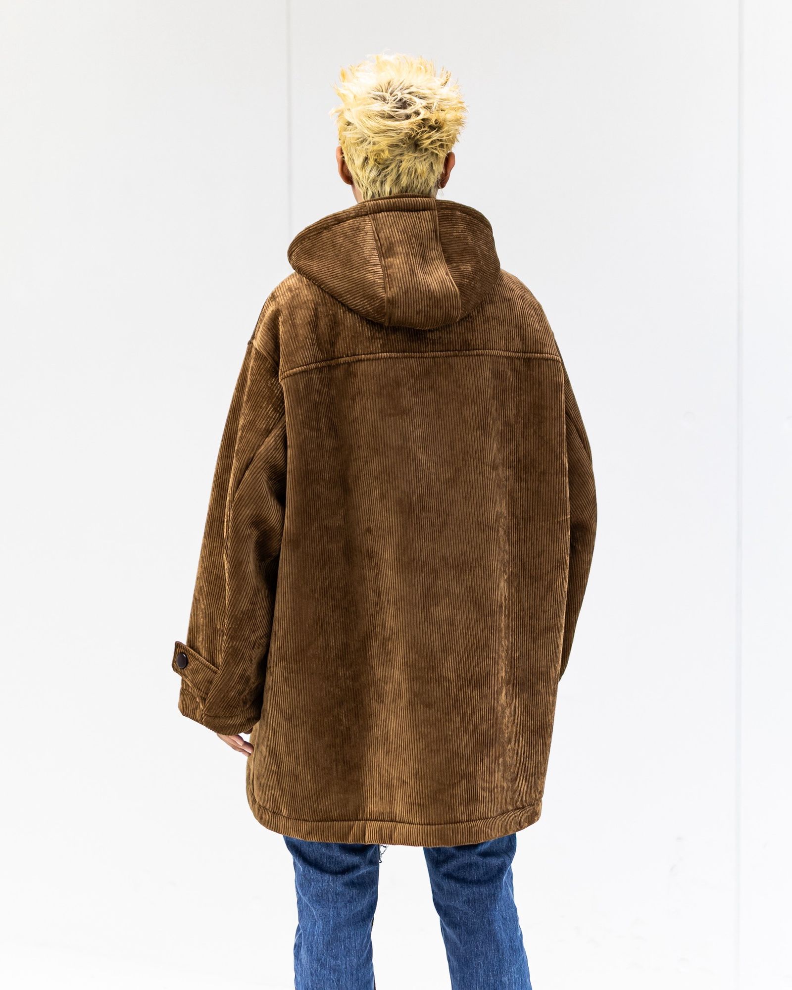 フレッシュサービス SHERPA CORDUROY DUFFLE COAT(FSC254-10064)BROWN☆11月22日(土)発売！