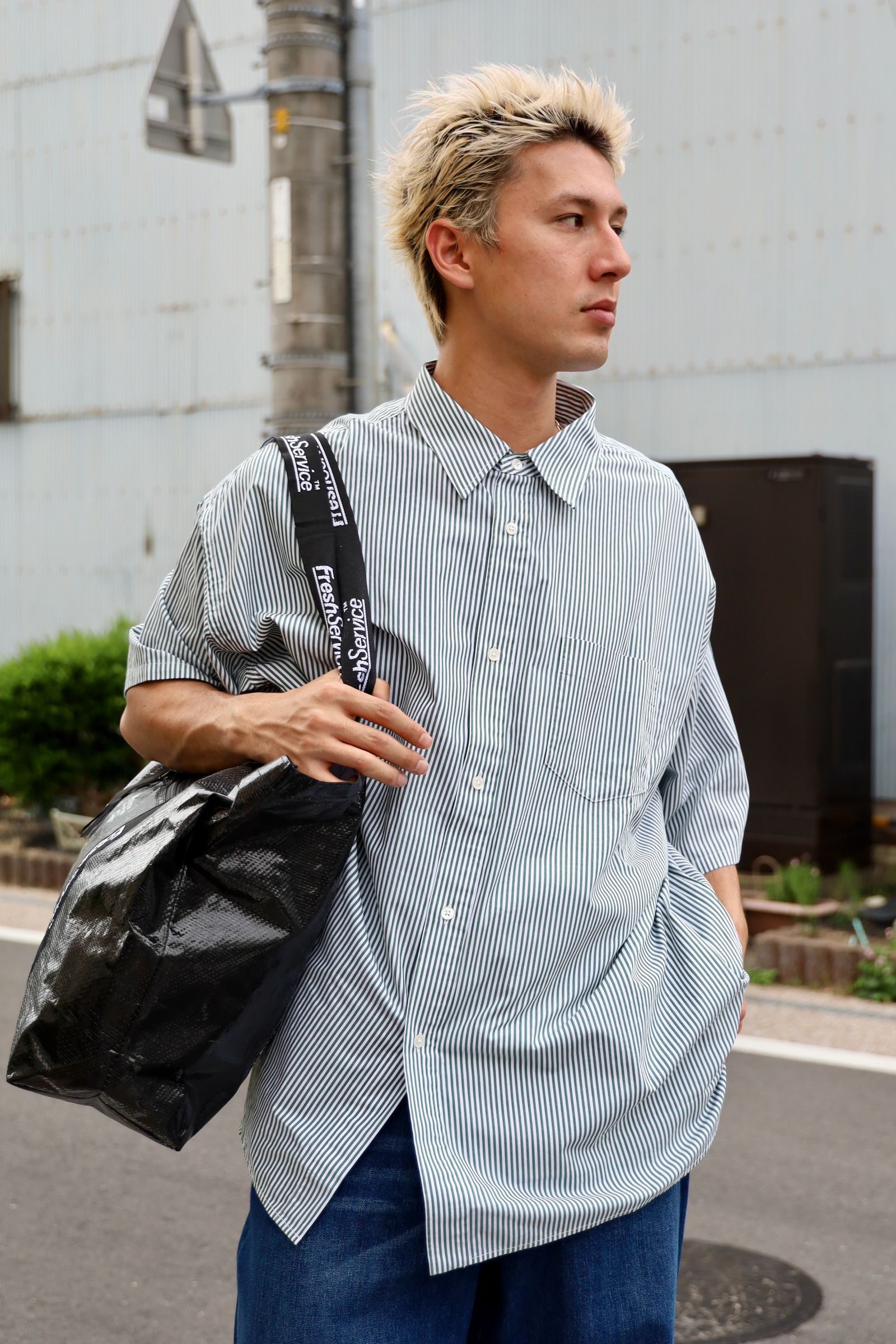 フレッシュサービストートバッグ TARP LARGE TOTE (BLACK)