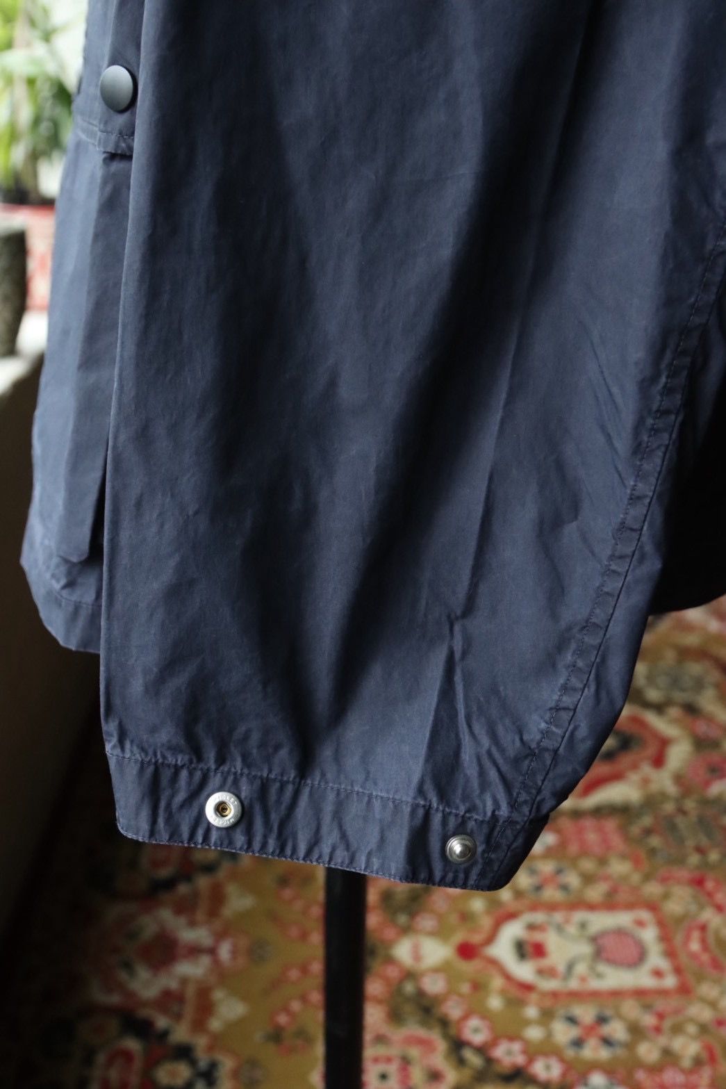 フレッシュサービス WAXED POPLIN FISHING JACKET (FSC253-20117)NAVY