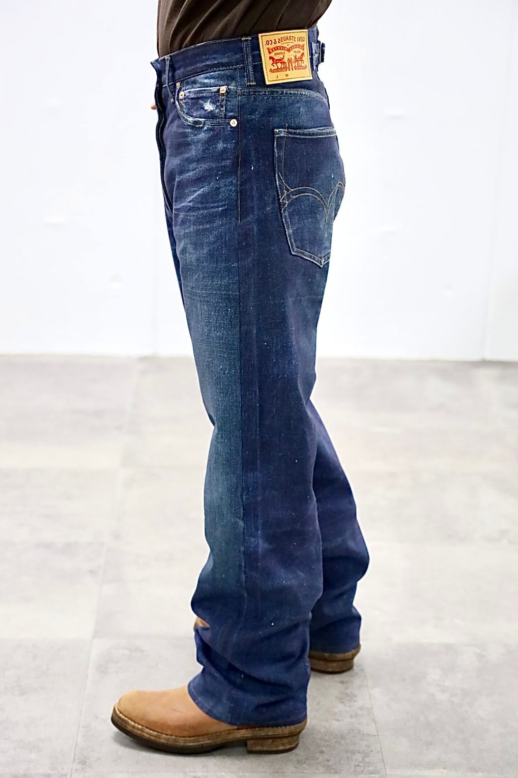 eYe JUNYA WATANABE MAN×Levi's×BerBerJin 転写デニムプリントジャケットスタイル