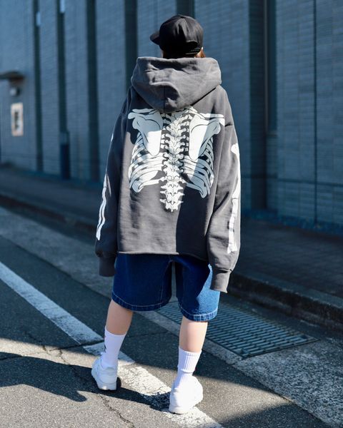 セントマイケル 新作BONE HOODIE style.2023.2.10