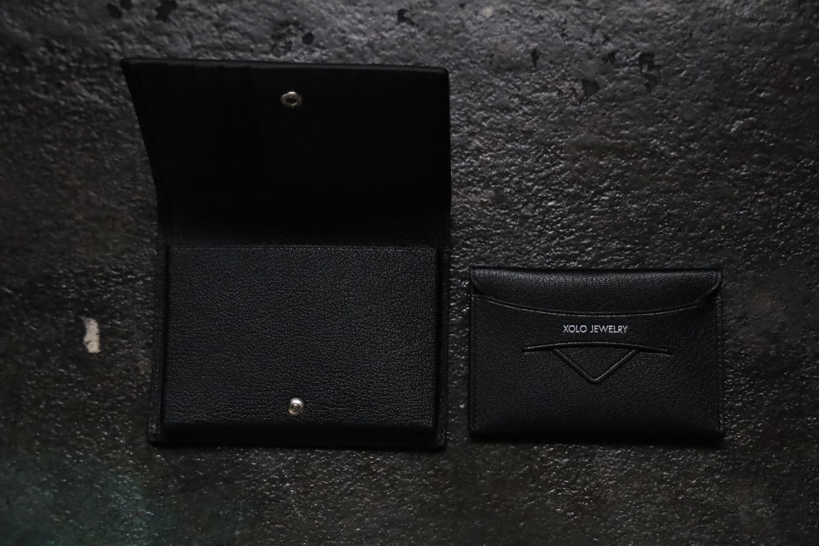 XOLO JEWELRY ショロジュエリー / Bilfold Wallet (XOWC003BLK) BLACK