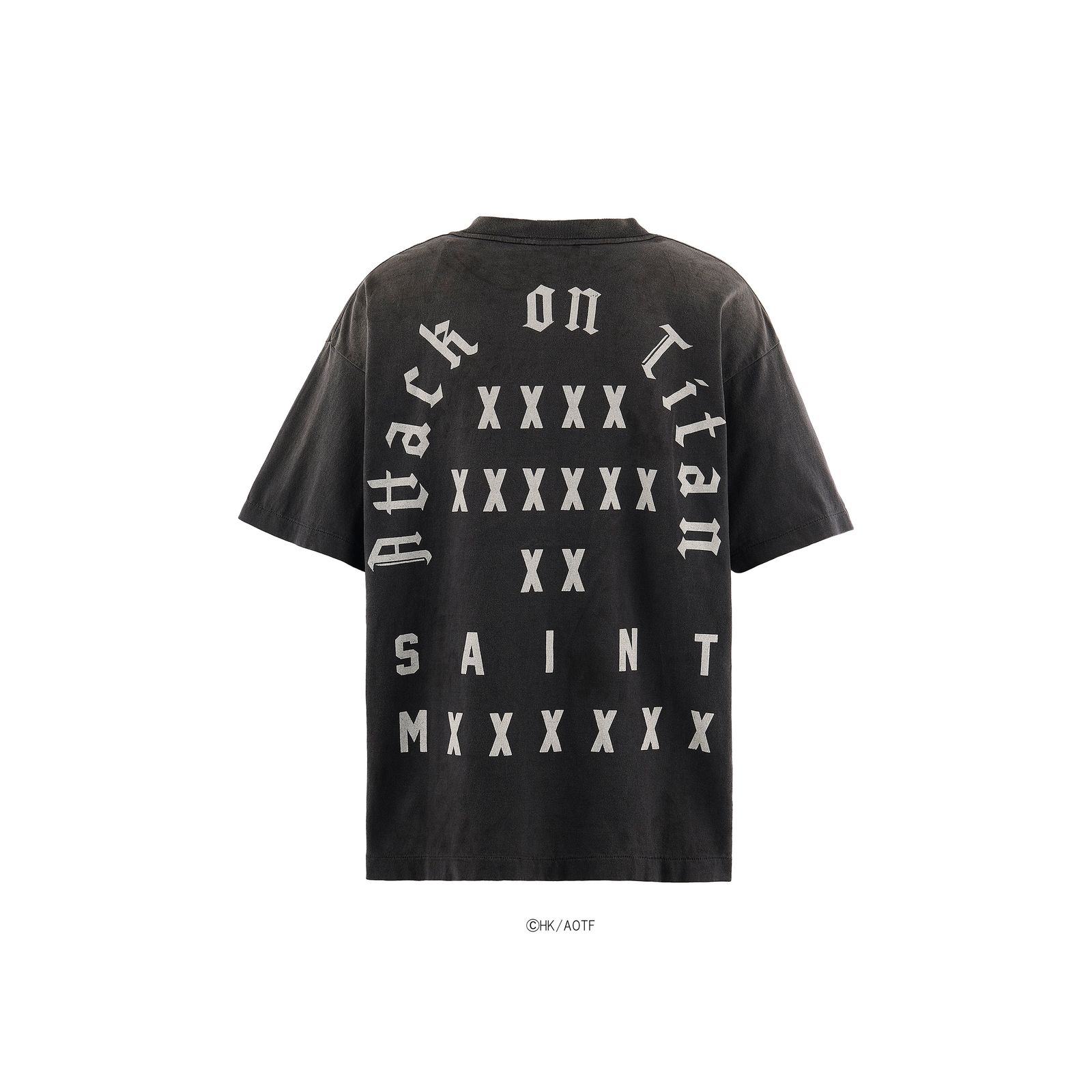 セントマイケル 26SS ATTACK ON TITAN AOT_SS TEE(SM-MK8-0000-C77)BLACK☆3月30日(月)発売！