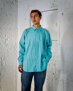 A.PRESSE Double Weave Twill Regular Collar Shirt ミックススタイル!