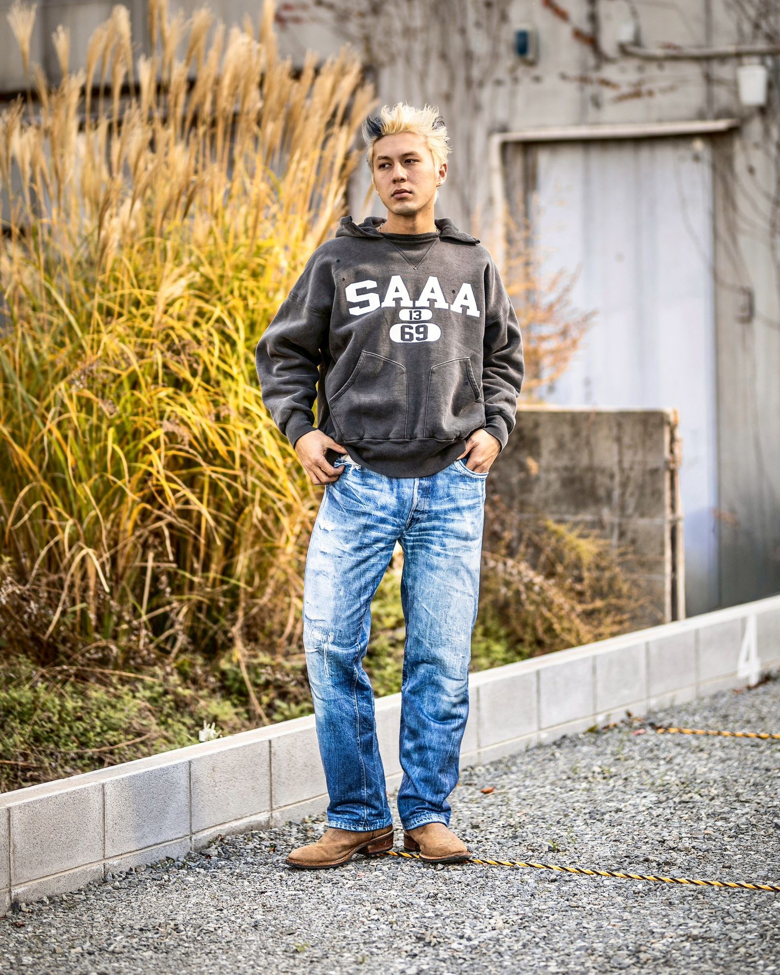 トーキングアバウト ジ アブストラクション 26SS "60S" PRINT STARIGHT PT(NPT-PT-001)☆12月13日(土)新作発売！