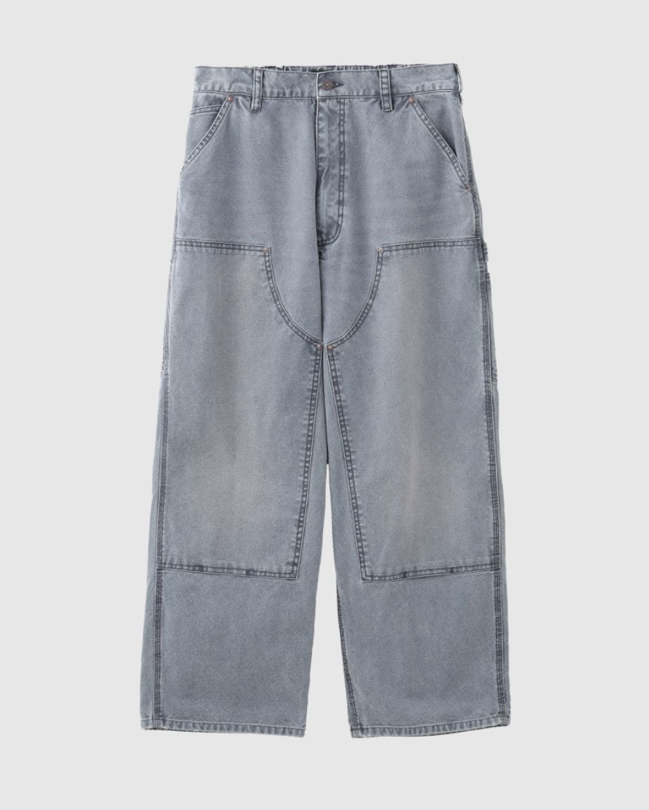 セダンオールパーパス 26SS Vintage Washed Double Knee Pants(SD26S-PT04)Grey☆3月7日(土)発売！