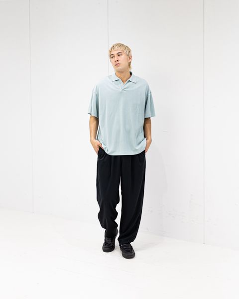 グラフペーパー Cotton Pique Jersey S/S Skipper Polo 4月11日(土)新作発売！
