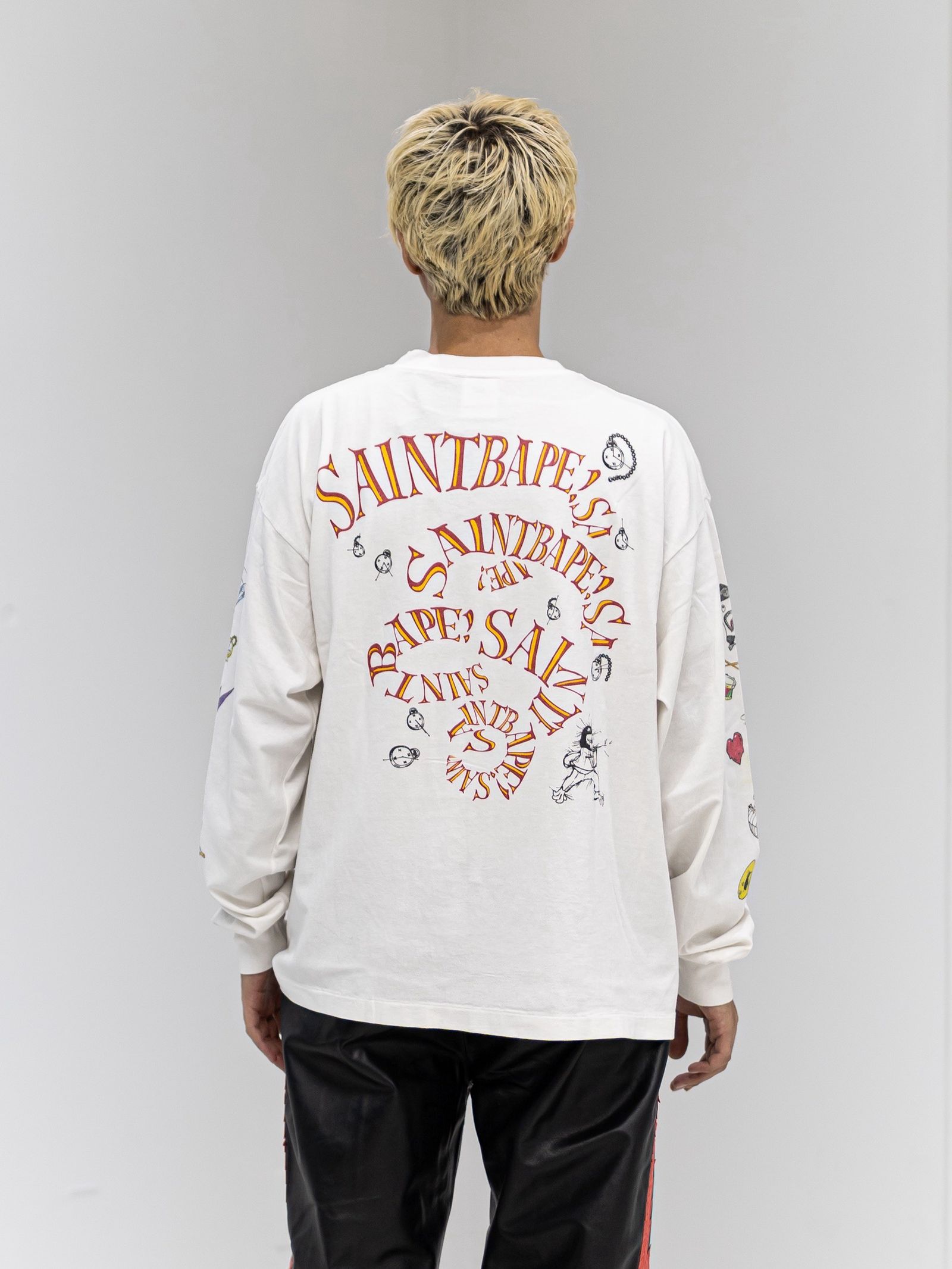 SAINT Mxxxxxx RUNNING BAPE_LS T-SHIRT☆9月19日(土)新作発売！