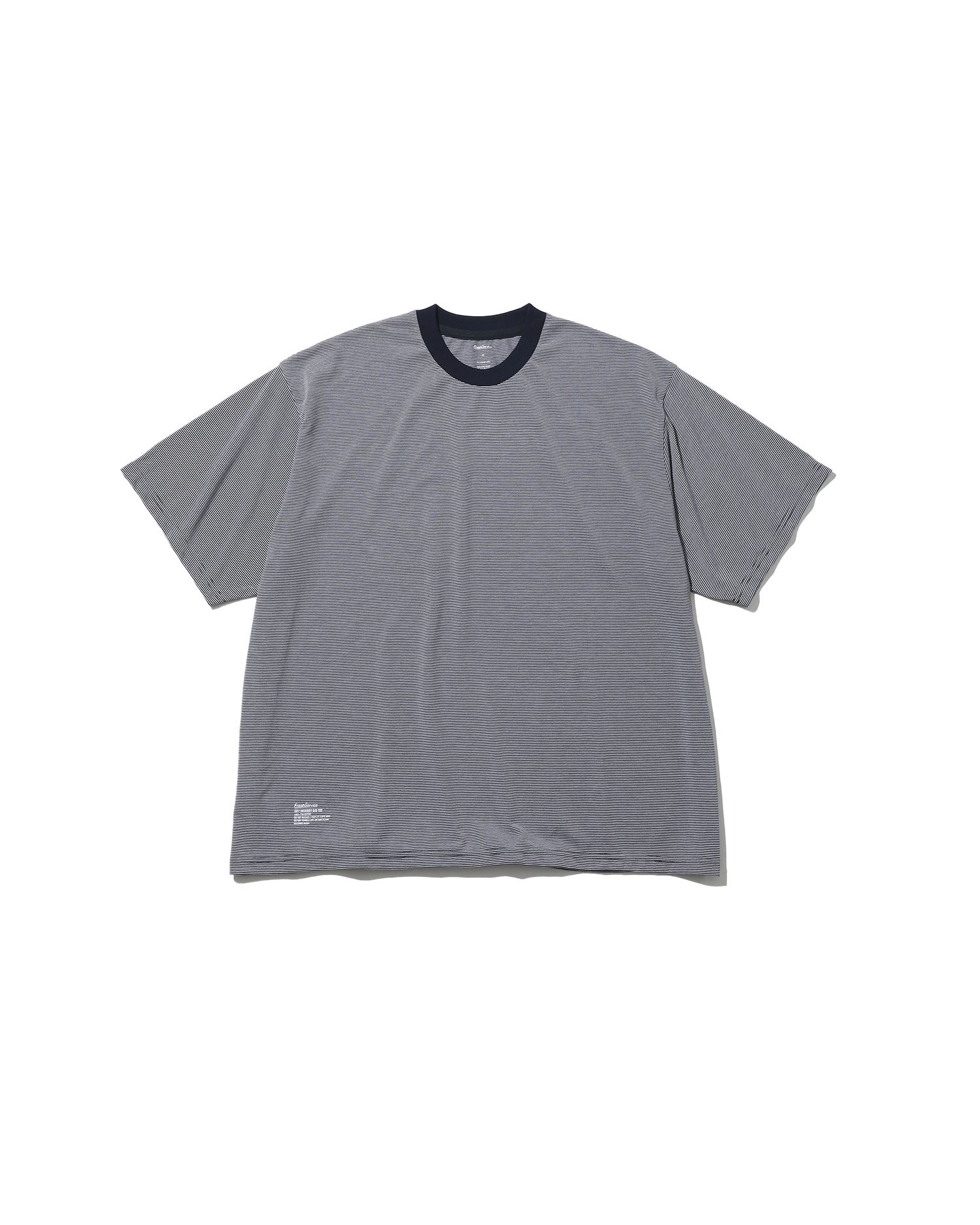 フレッシュサービス MICRO BORDER S/S TEE (FSC251-70115)WHITE×NAVY☆3月15日(土)発売！