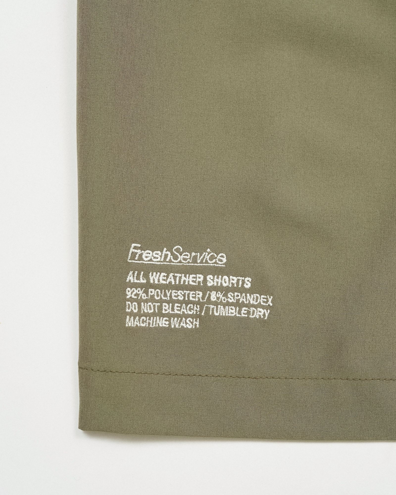 フレッシュサービス ALL WEATHER SHORTS (KHAKI)