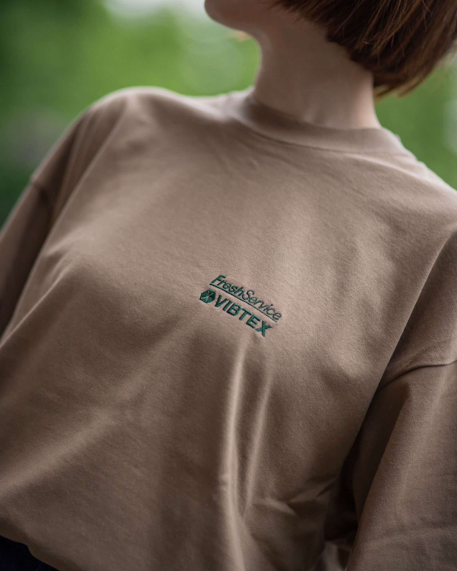 VIBTEX for FreshService S/S CREW NECK TEE(FSC252-70003)BEIGE☆再入荷しました！
