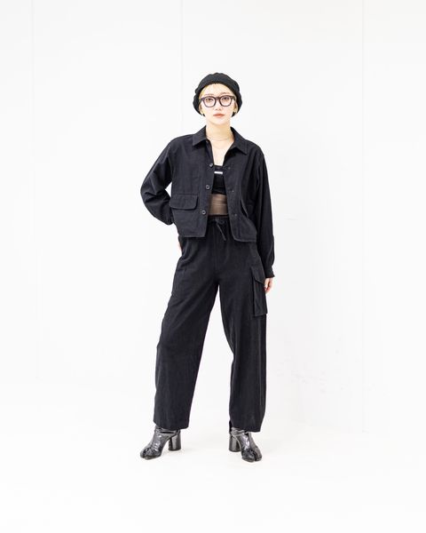 blurhms Silk/Cotton Nep Short Jacket STYLE 2026.02.26