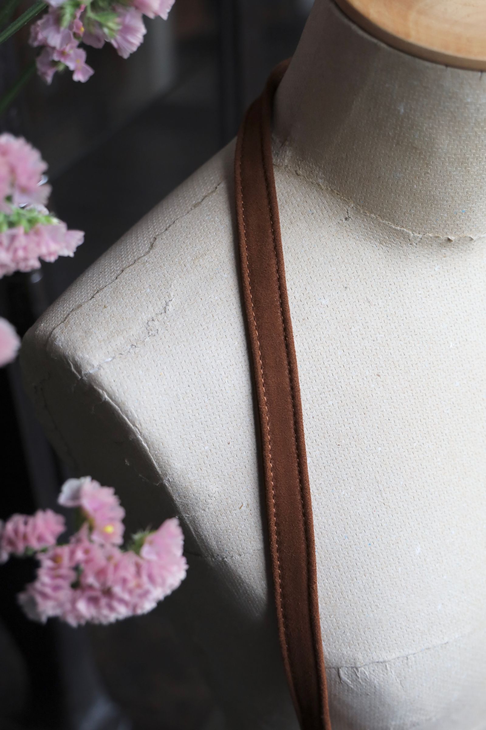Morphee / モルフェトートバッグ 2WAY SMALL TOTE（SHORT)OIL SUEDE BROWN