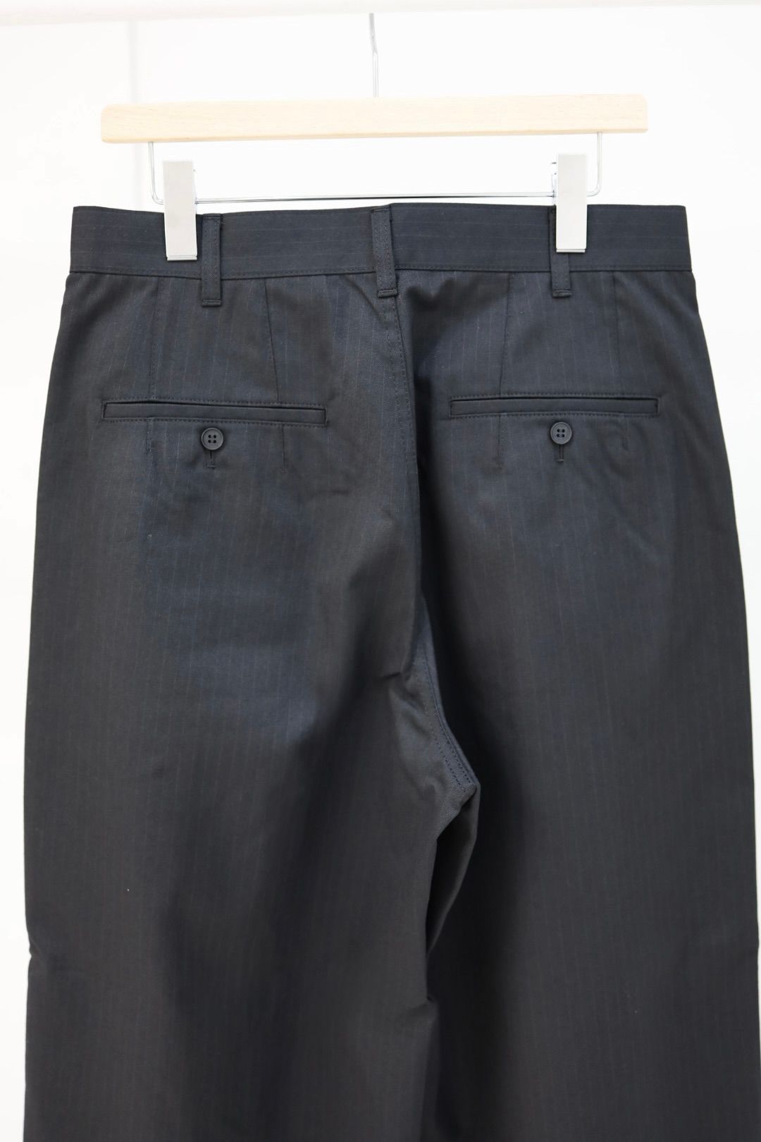 コムデギャルソンオム26SS エステルウールツイルパンツ(HQ-P005-051)BLACK☆2月6日(金)発売！