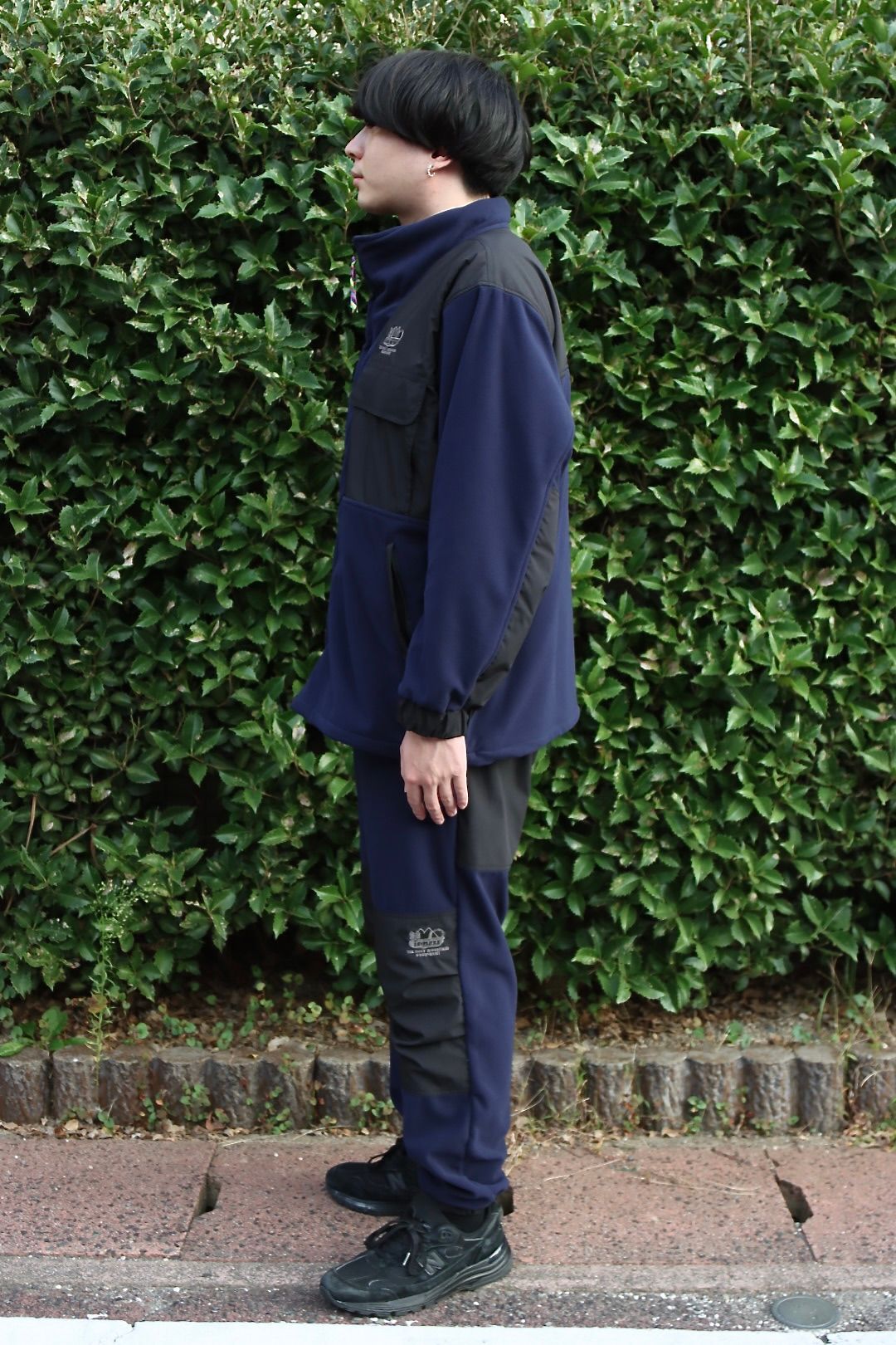イズネス22AW THM FLEECE JACKET (1004AWCS01)NAVY