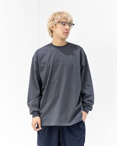 グラフペーパー Heavy Weight L/S Oversized Tee(GRAY)☆3月7日(土)発売！